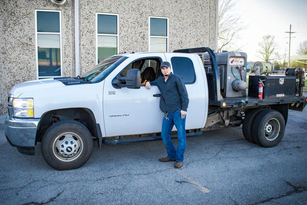 Soudure d'acier inoxydable